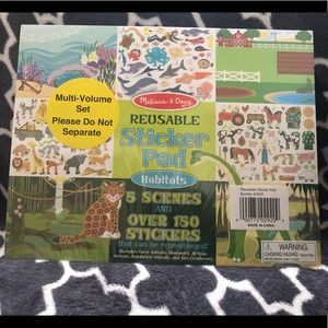 Melissa & Doug Reusable Sticker Pad-House/Habitats